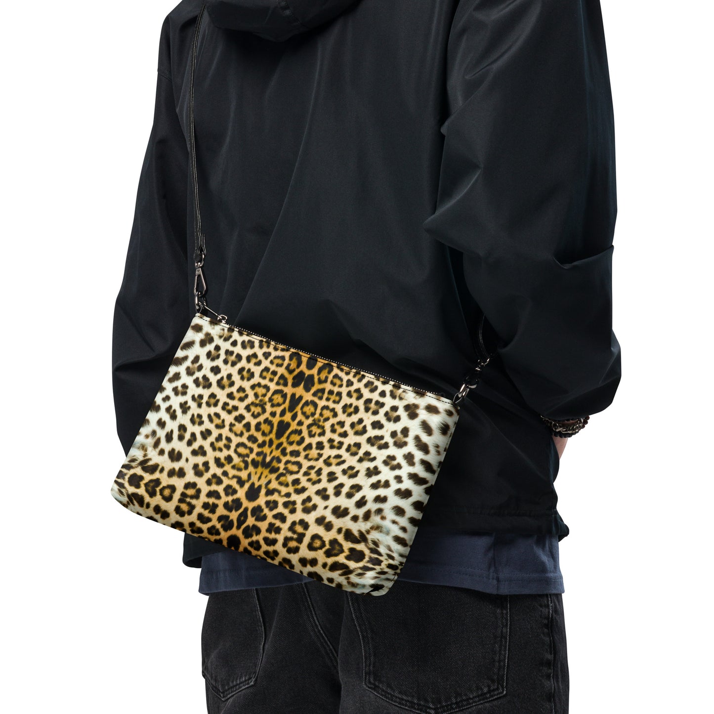 Crossbody bag In Leopard