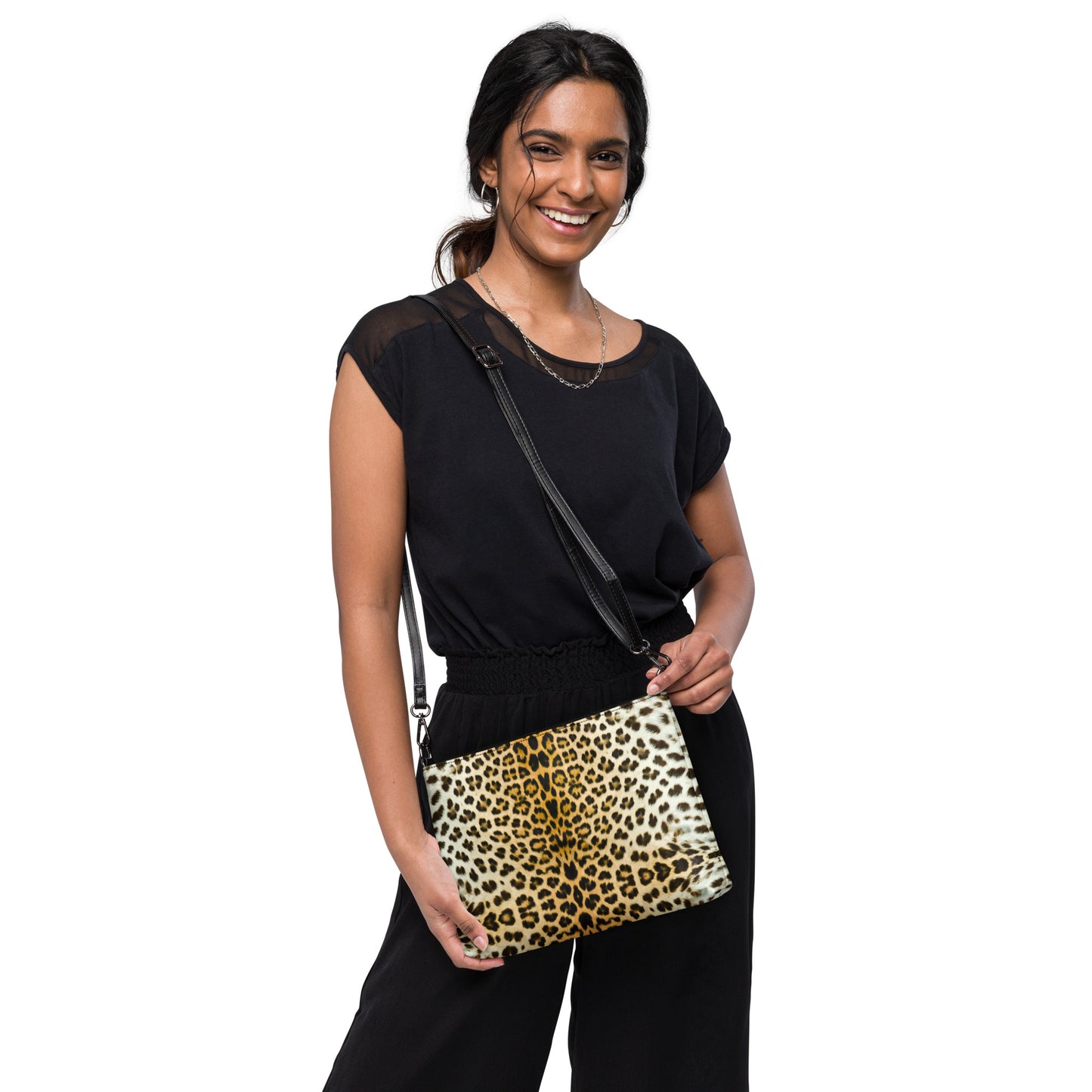 Crossbody bag In Leopard