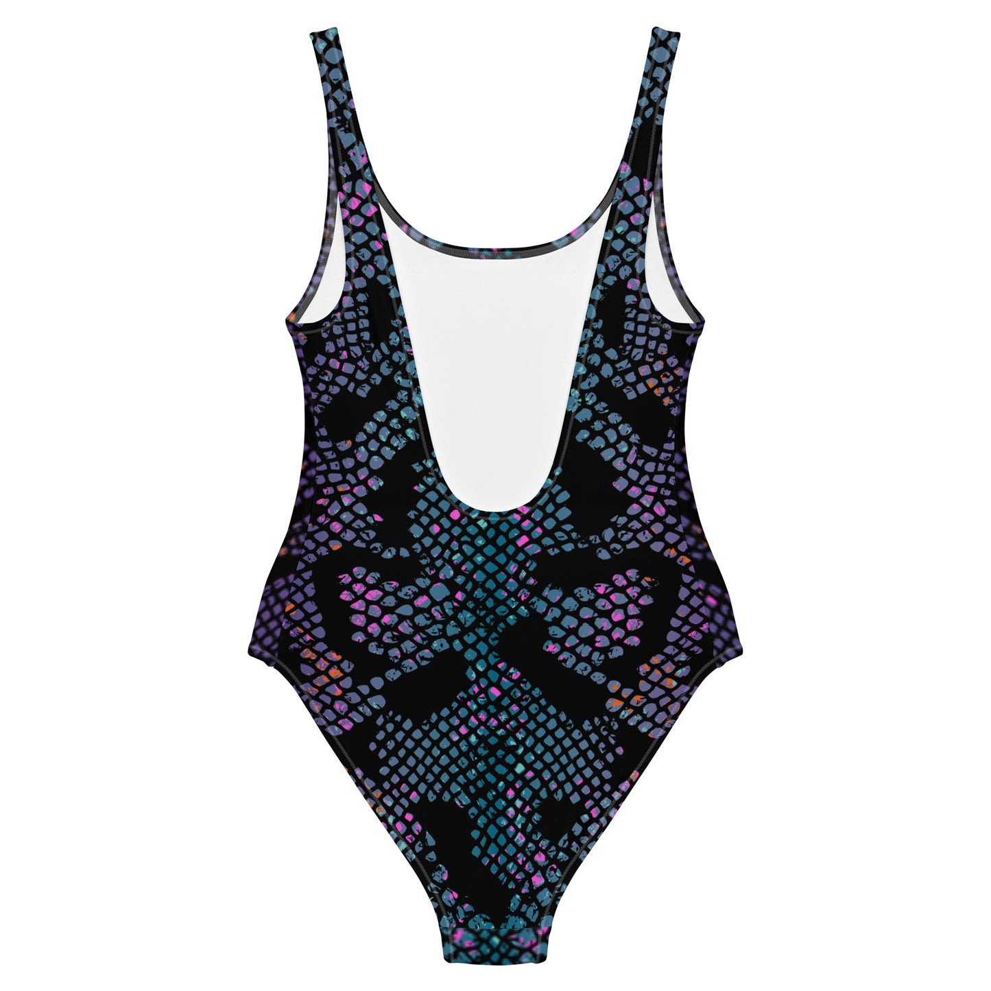 Women One-Piece Swimsuit in Snake