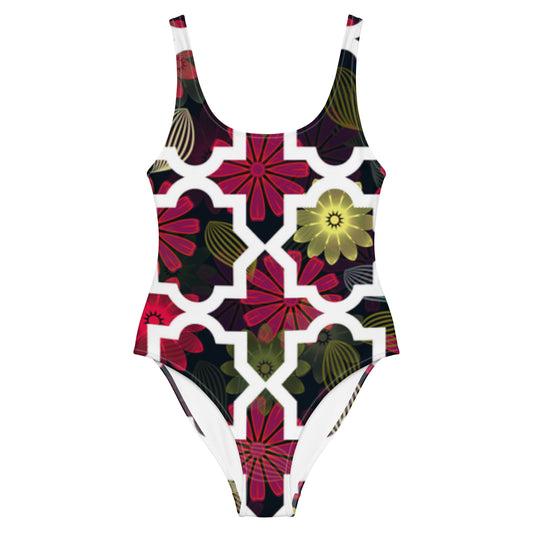 Women One-Piece Swimsuit in DG