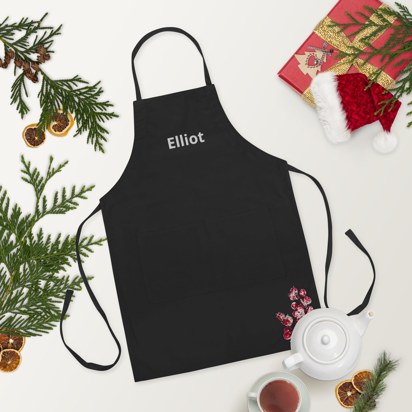 Personalized Unisex Embroidered Apron