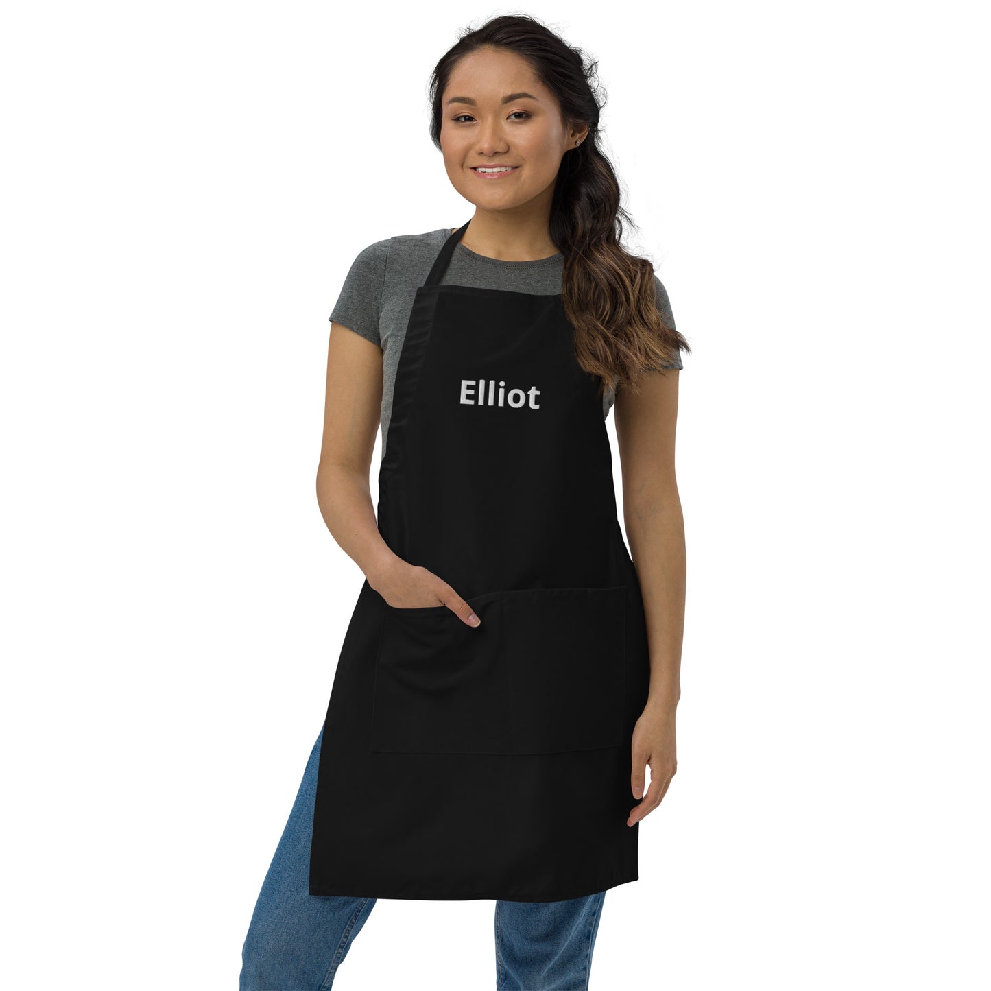 Personalized Unisex Embroidered Apron