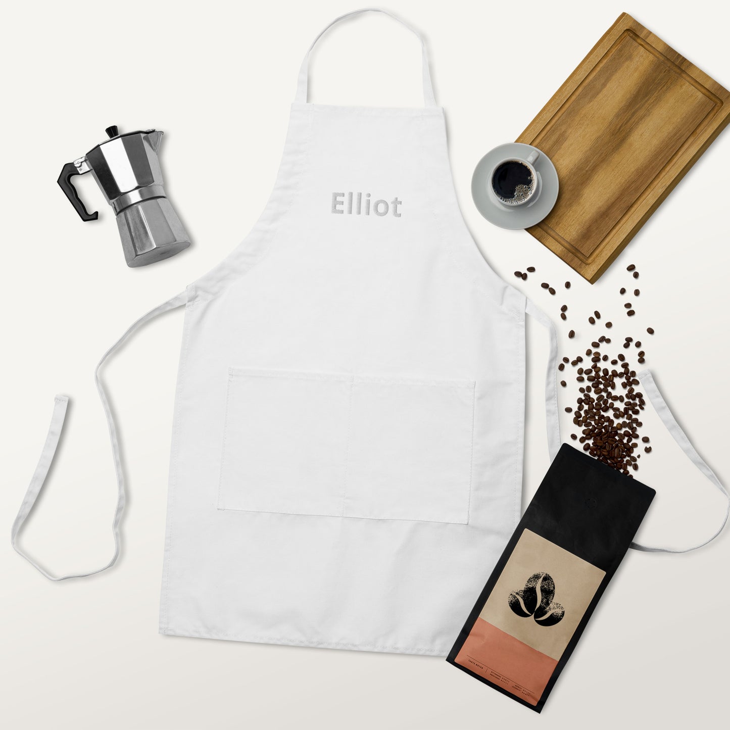 Personalized Unisex Embroidered Apron