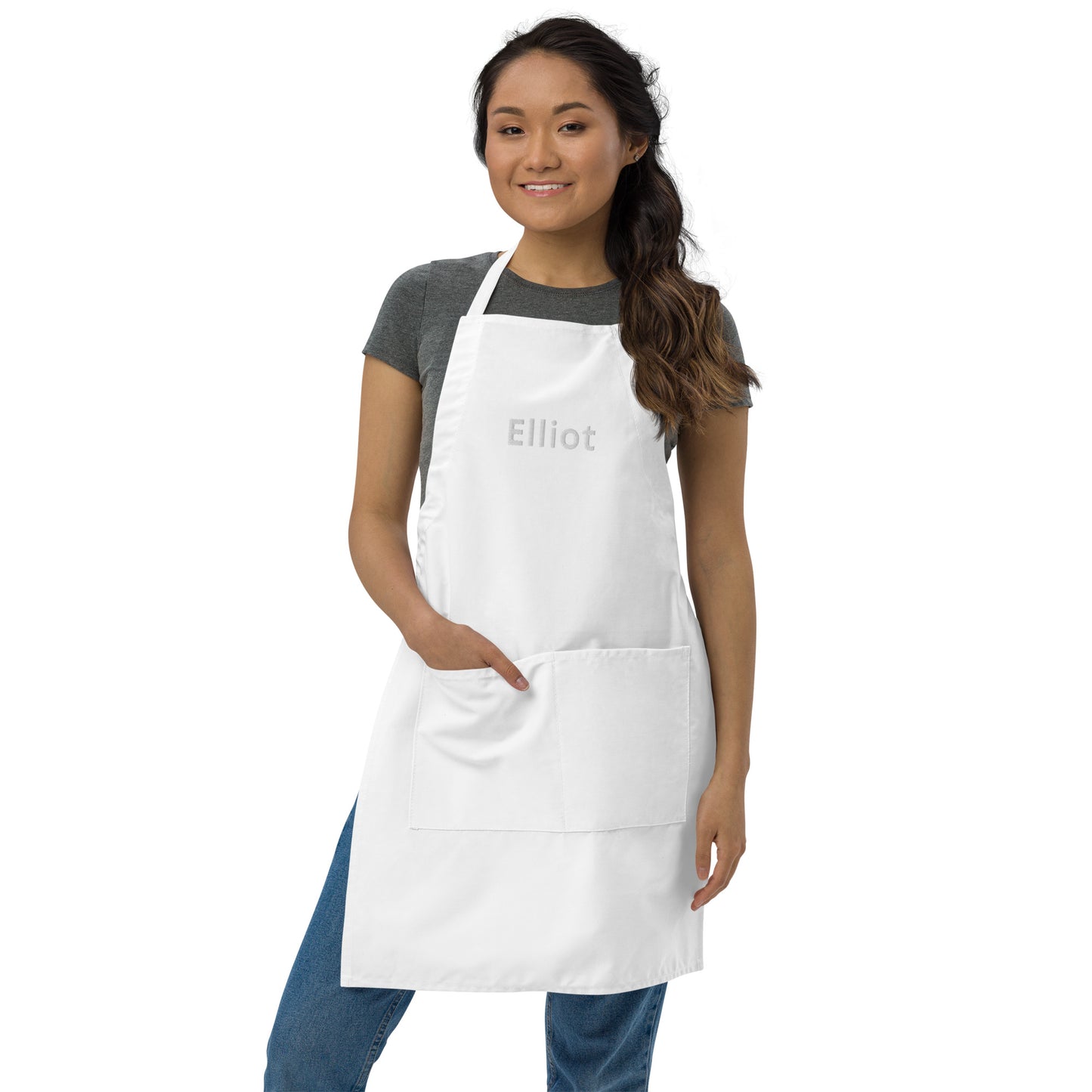 Personalized Unisex Embroidered Apron