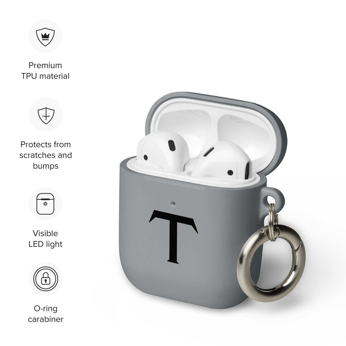 Personalized Monogrammed AirPods Case