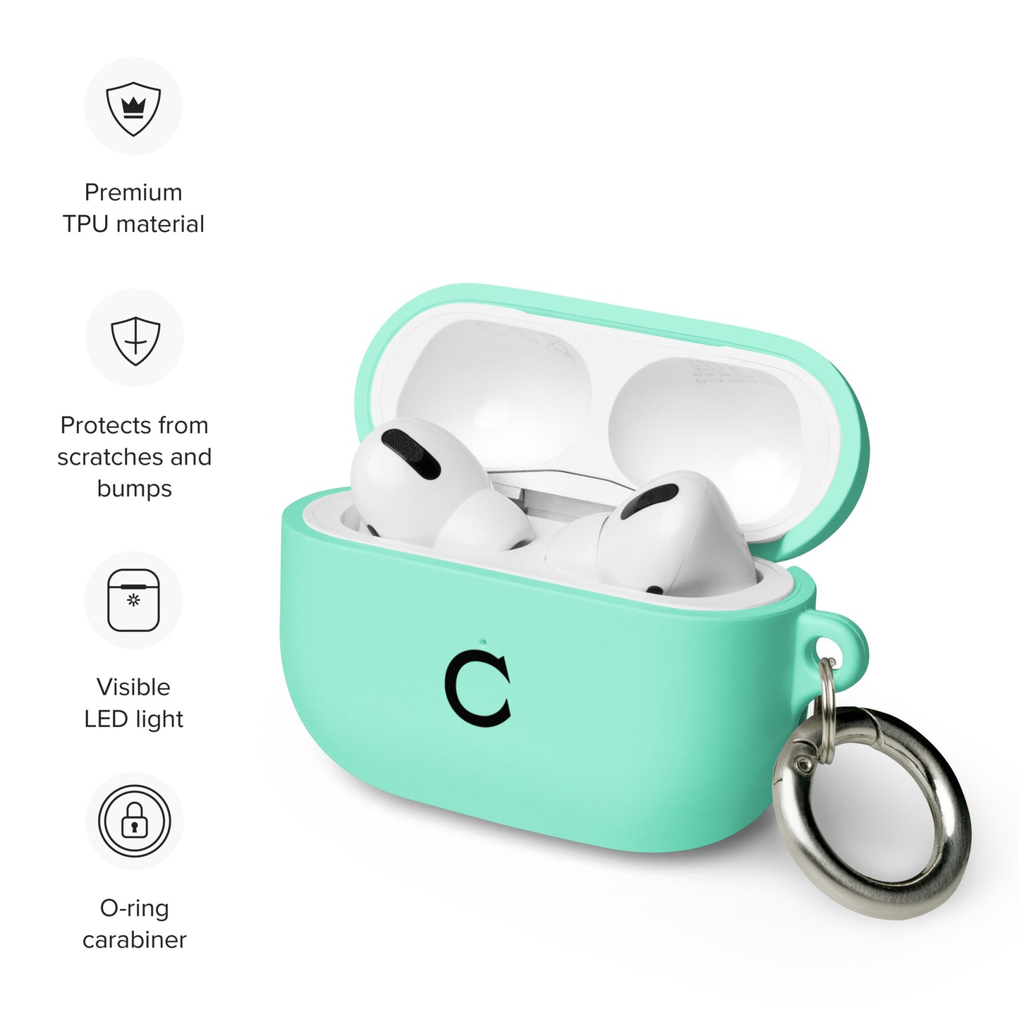 Personalized Monogrammed AirPods Pro Case