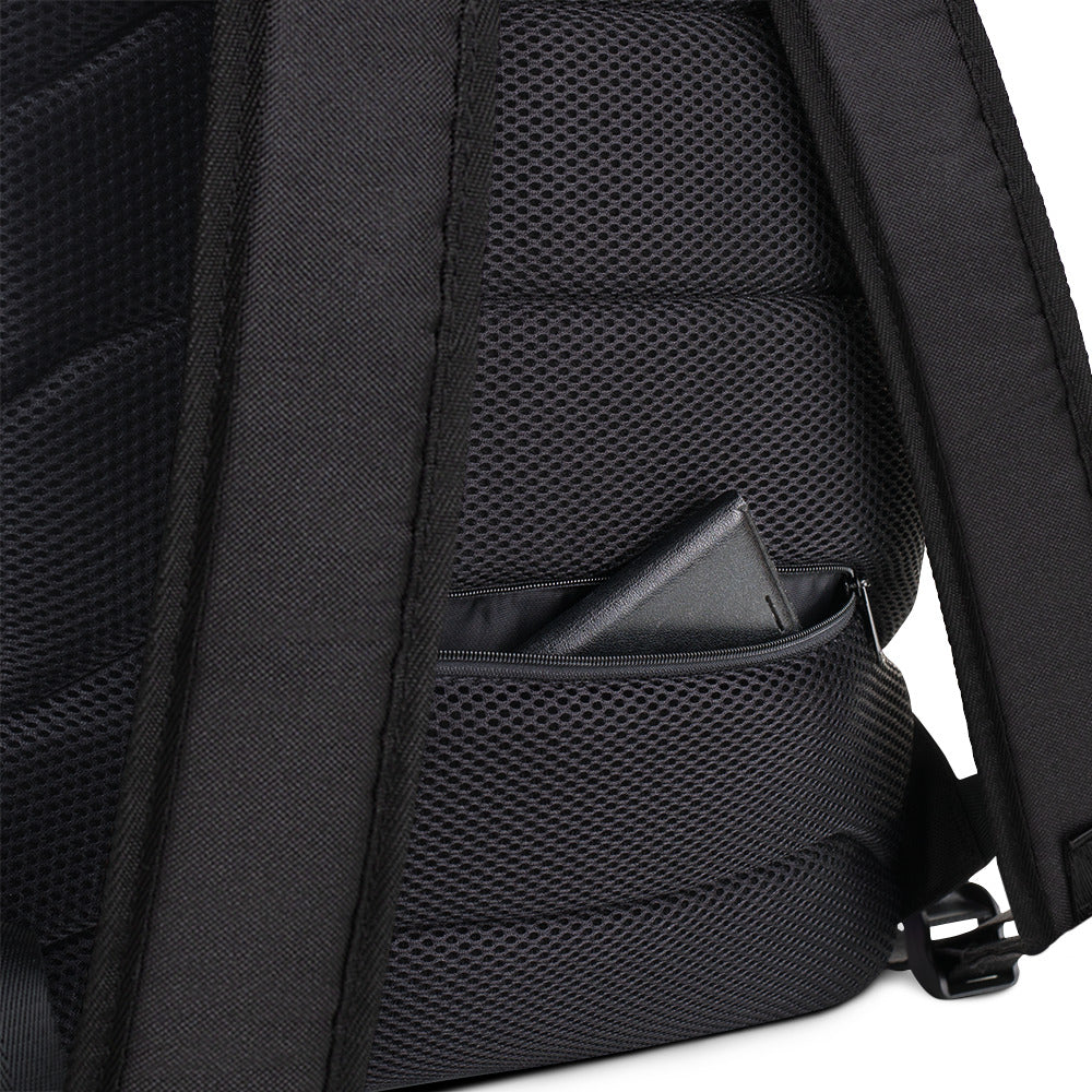 Backpack With Outside Pocket in Tiger