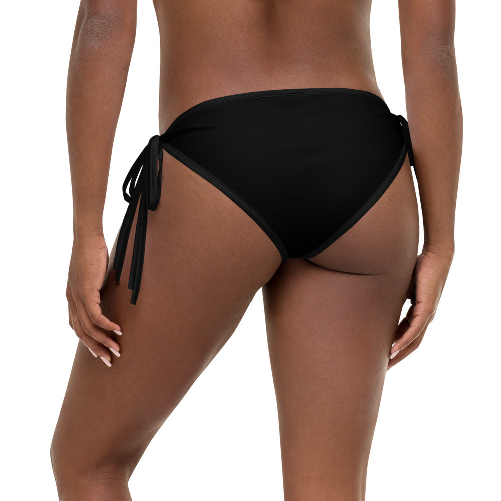 Women Swimwear Set Reversible Bikini Bottom In Leopard
