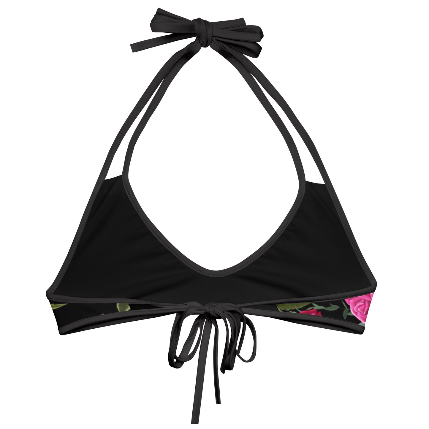 Reversible Women Swimwear Bikini Top in Floral