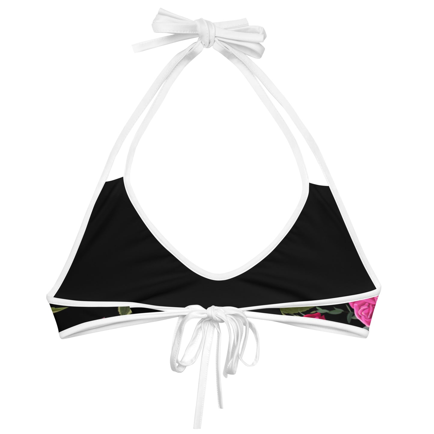 Reversible Women Swimwear Bikini Top in Floral