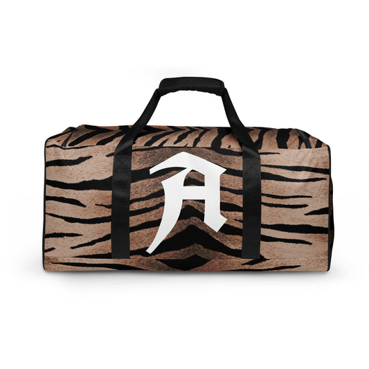 Personalized Monogrammed Duffle Bag in Tiger Design