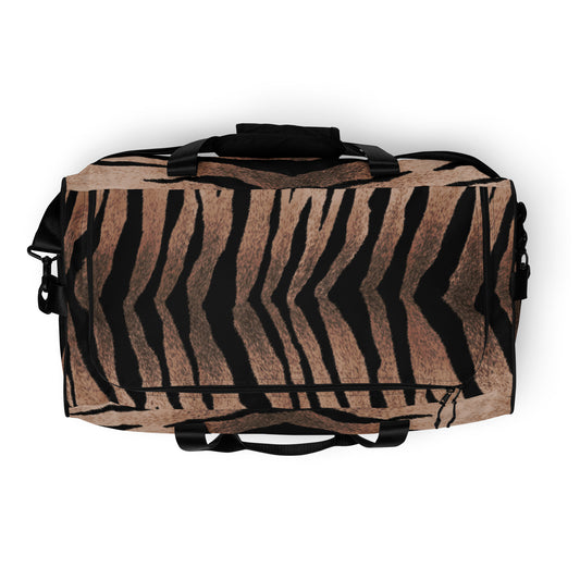 Personalized Monogrammed Duffle Bag in Tiger Design