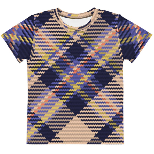 Holiday Kids Tee Set In Gingham