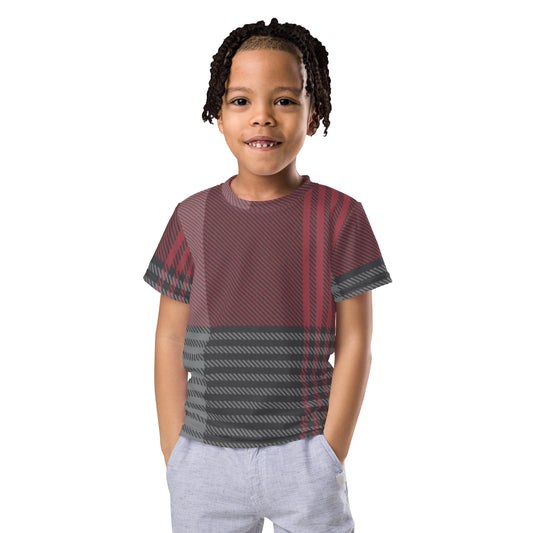 Holiday Kids Tee Set in Plaid