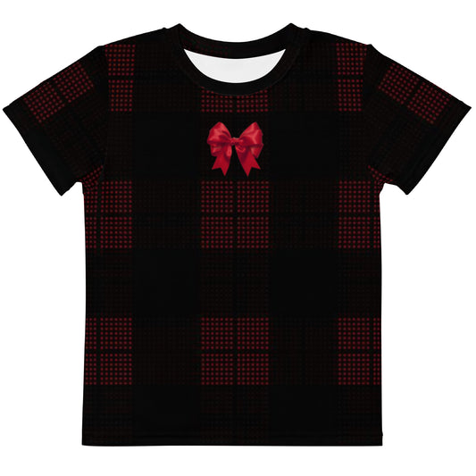Holiday Kids Tee Set w Bow