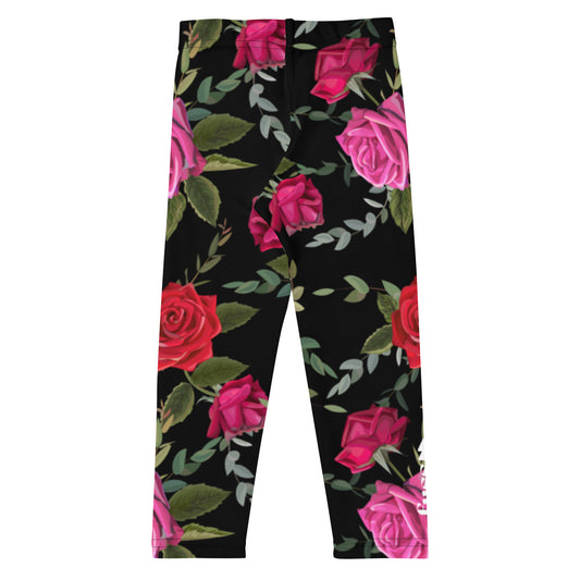 Kid's Leggings Set in Floral Design