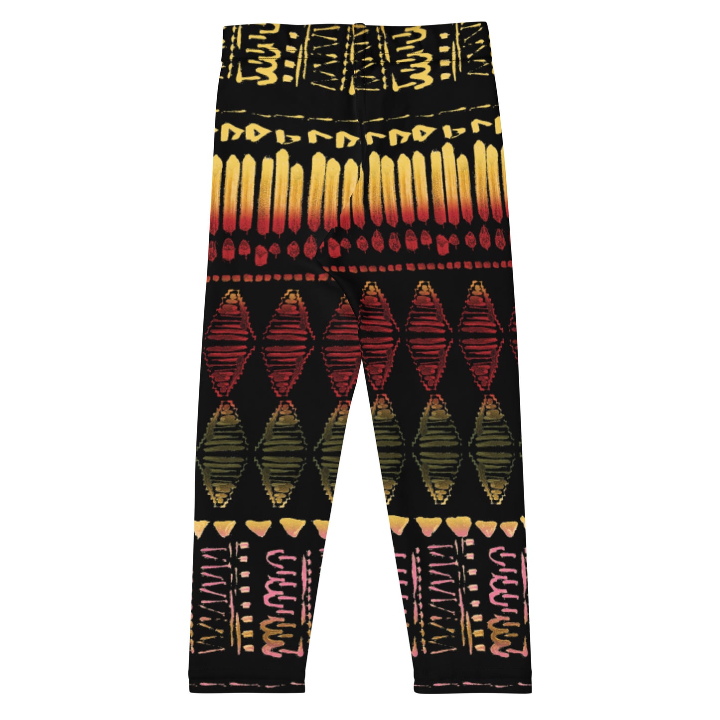 Kid's Leggings in Aztec
