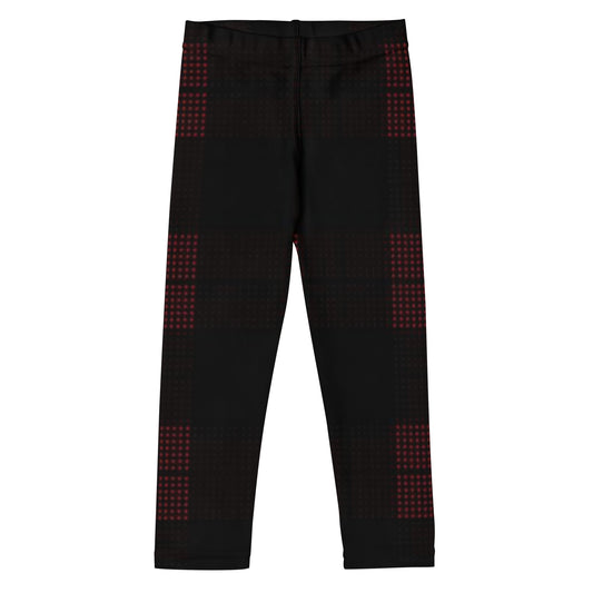 Holiday Kid's Leggings in Plaid