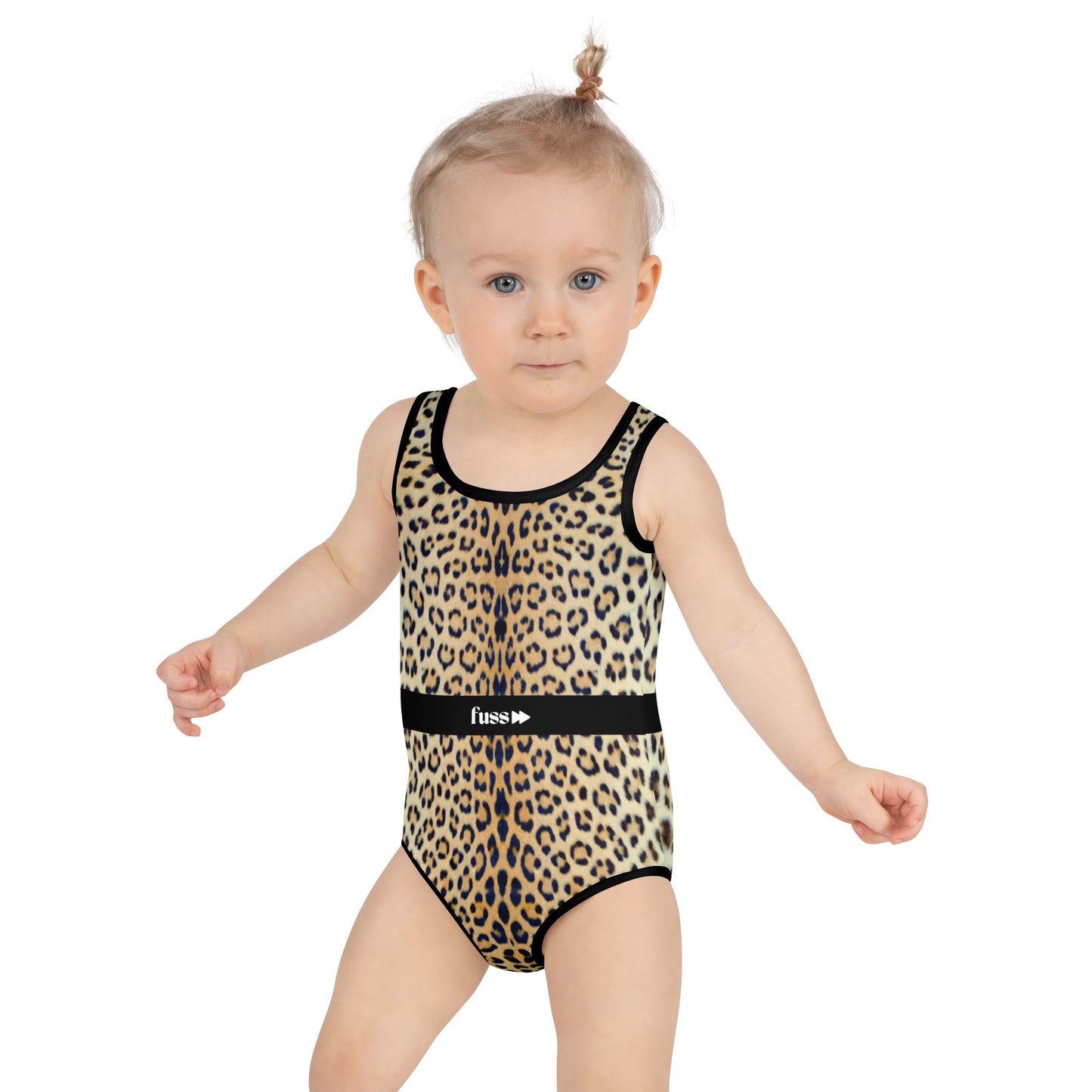 Kids Swimsuit in Leopard Design