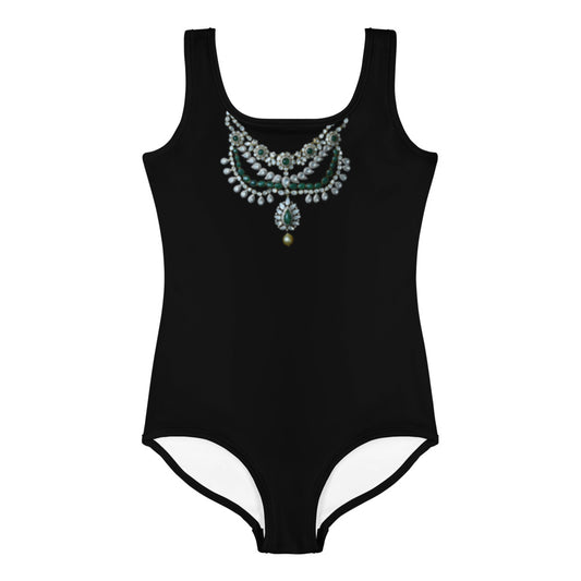 Kids One-piece Swimsuit in Black