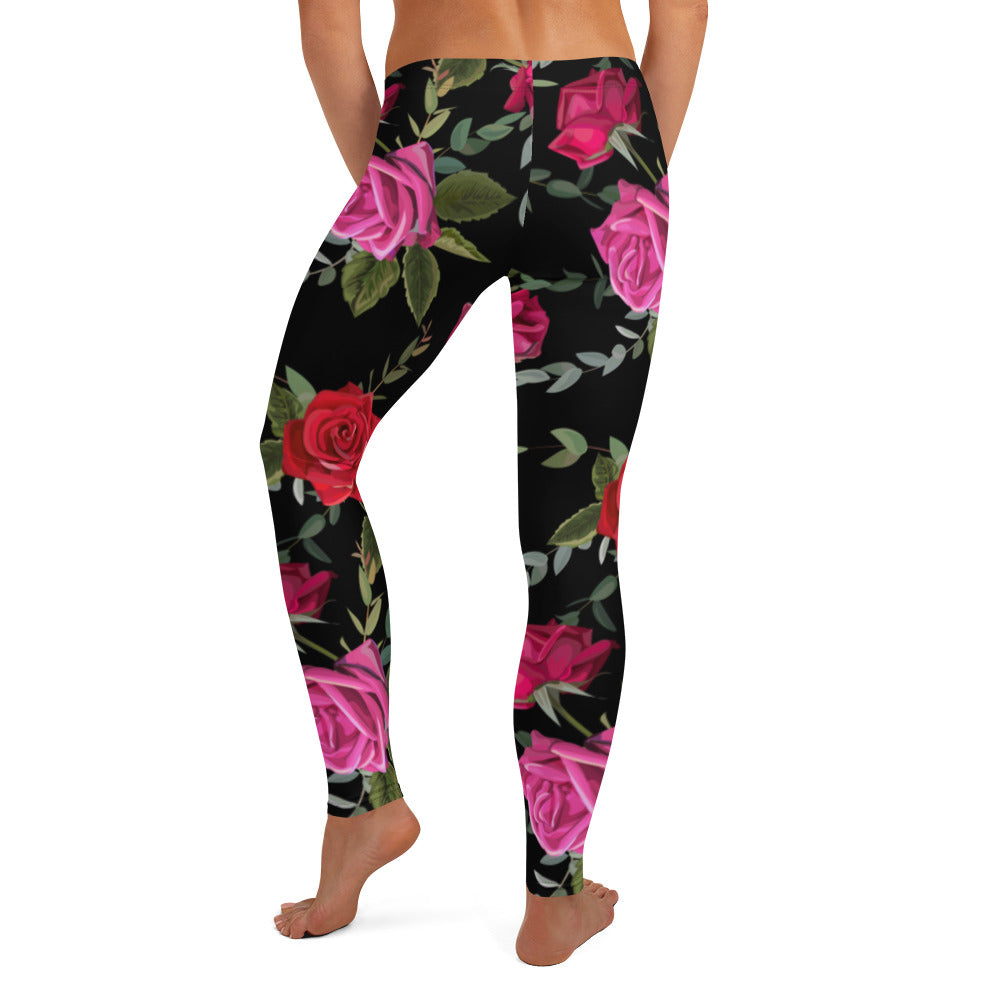 Women Set Leggings in Floral