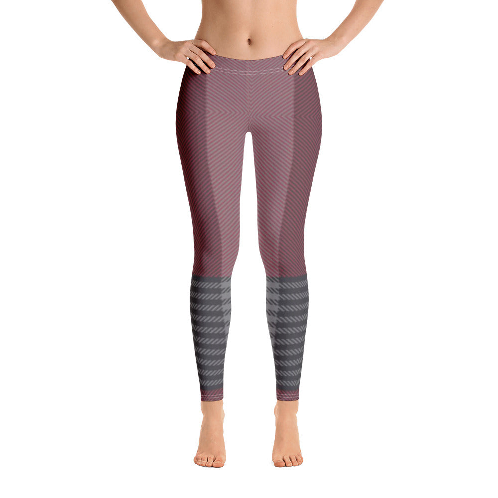 Holiday Women Leggings in Plaid