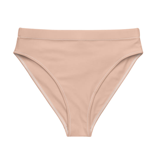 Women Swimwear Eco Recycled High-Rise Bikini Bottom In Perfect Neutral