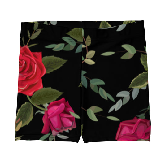 Women Set Biker Shorts in Floral
