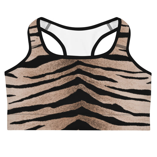 Women Top Bra Set in Tiger