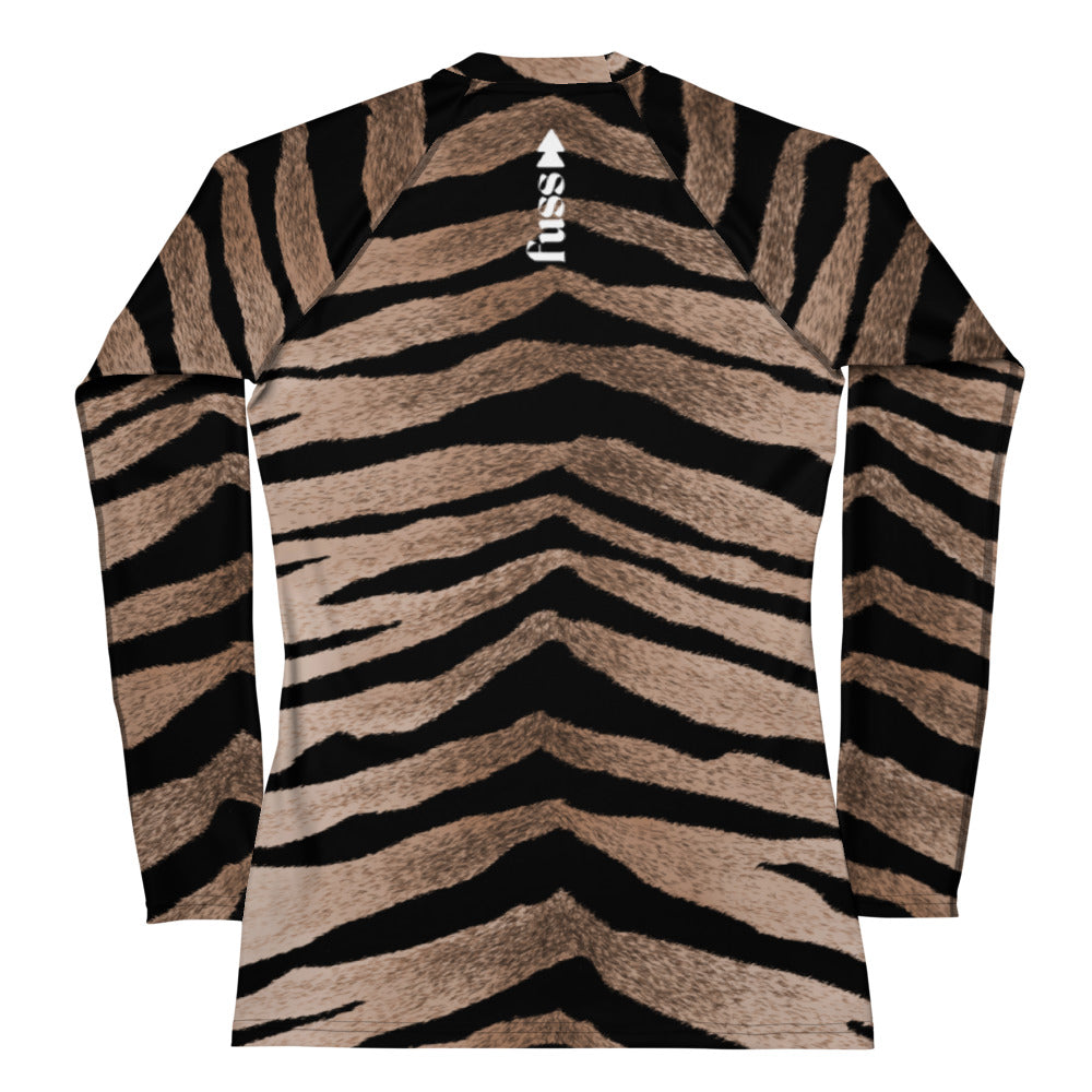 Women's Long Sleeve Top Set in Tiger