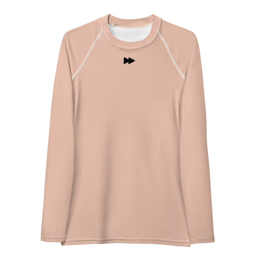 Women's Long Sleeve Top In Perfect Neutral
