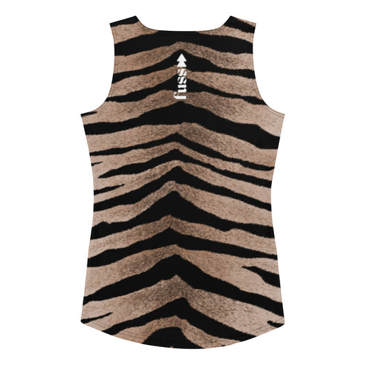 Women Tank Top Set in Tiger