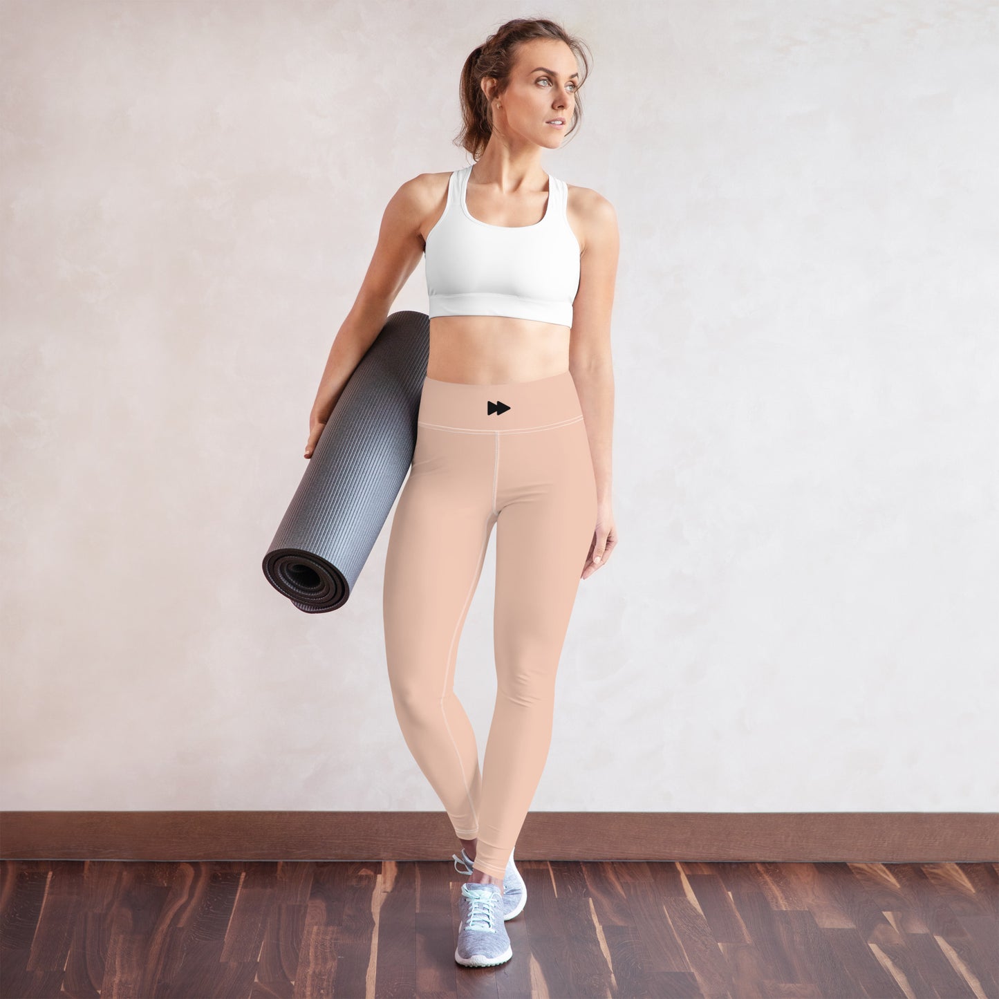 Women High-Rise Leggings In Perfect Neutral