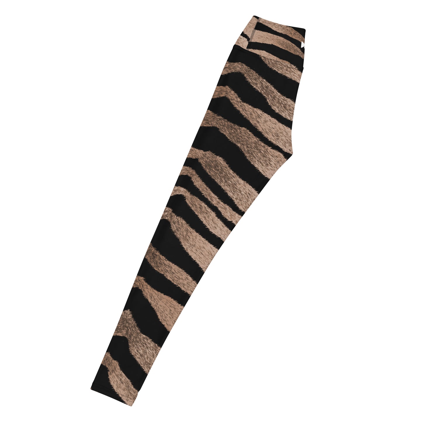 Women High-Rise Leggings Set in Tiger Design