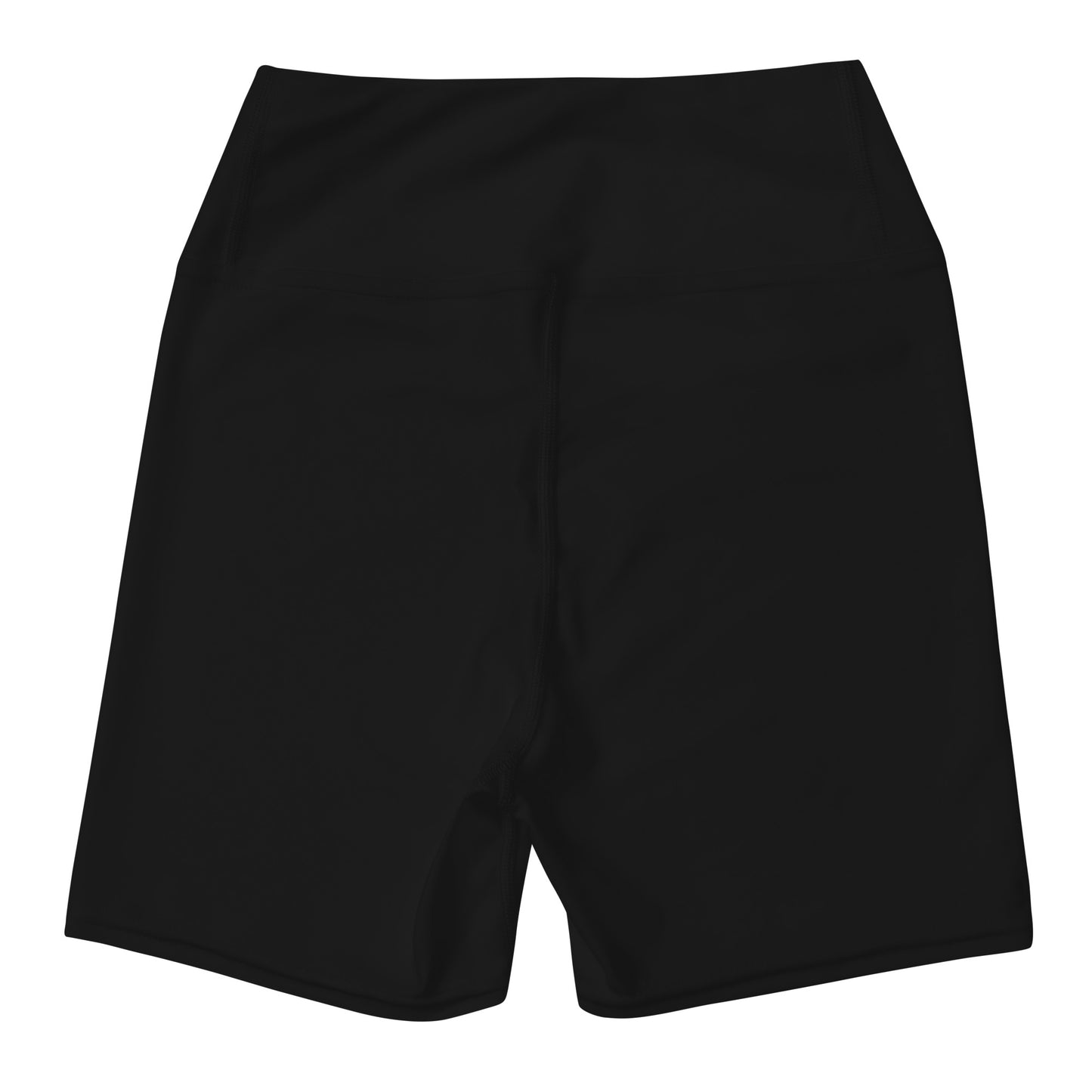 Women High-Rise Biker Shorts in Black