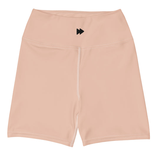 Women High-Rise Shorts in Perfect Neutral