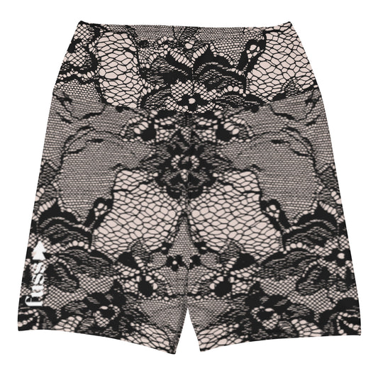 Women High-rise Shorts in Lace