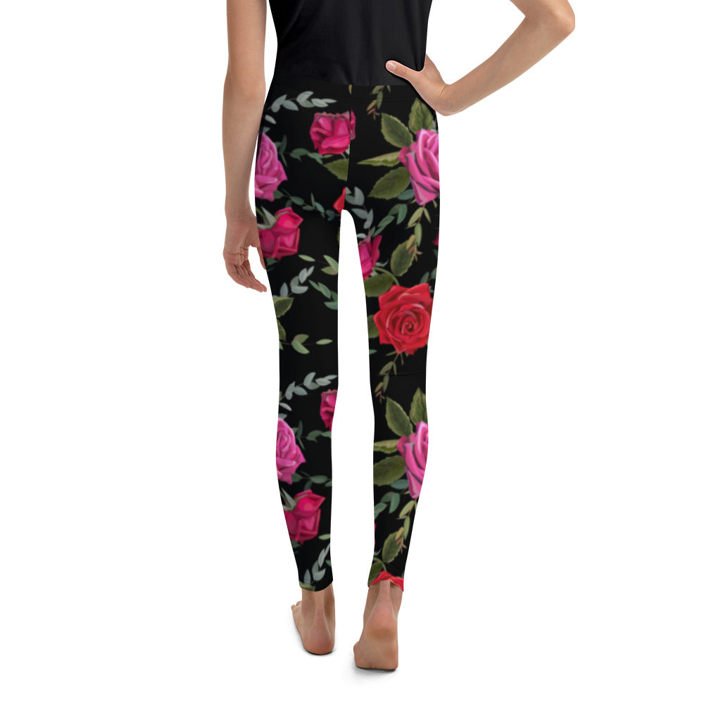 Youth Leggings Set in Floral