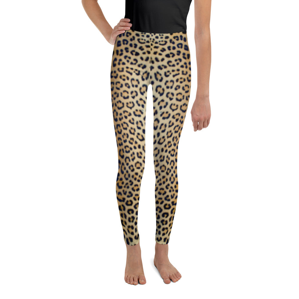 Youth Leggings Set in Leopard Design