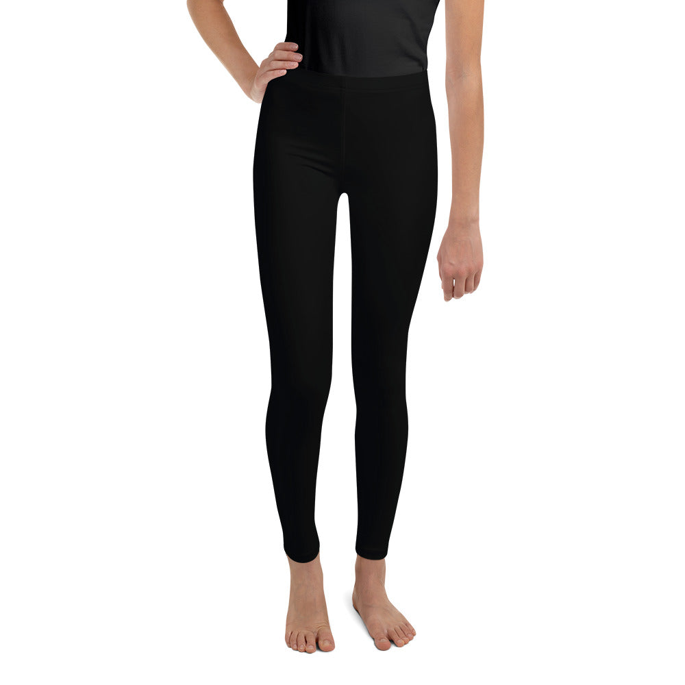 Youth Leggings Set in Black Design