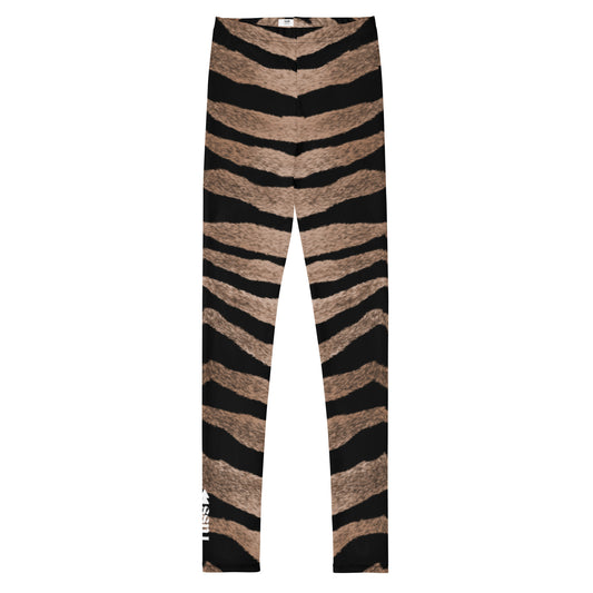 Youth Leggings Set In Tiger Design