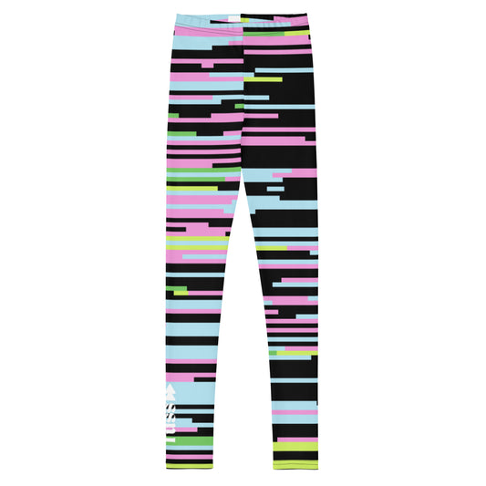 Youth Leggings Set in Dizzy Design