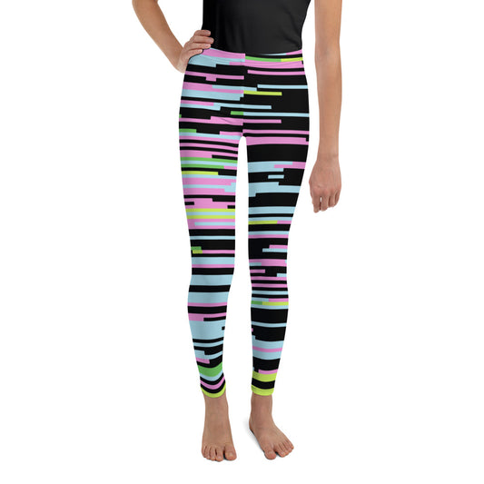 Youth Leggings Set in Dizzy Design