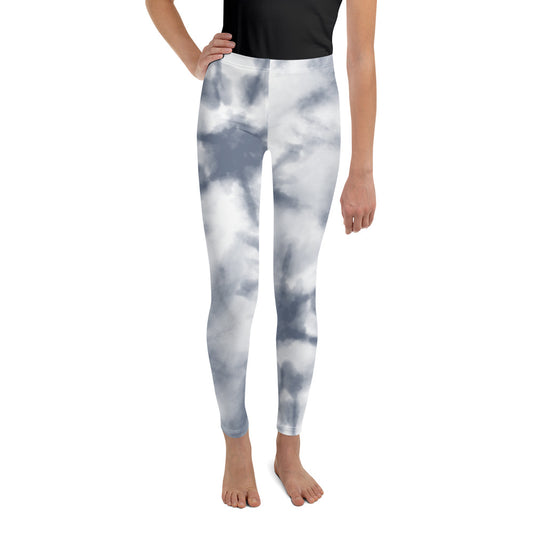 Youth Leggings Set in Vintage Grey Design