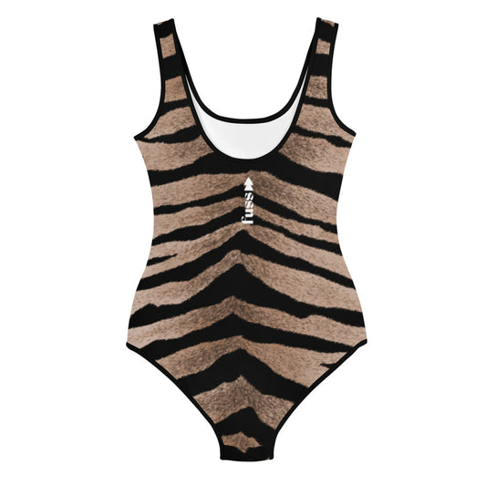 Youth Swimsuit in Tiger Design