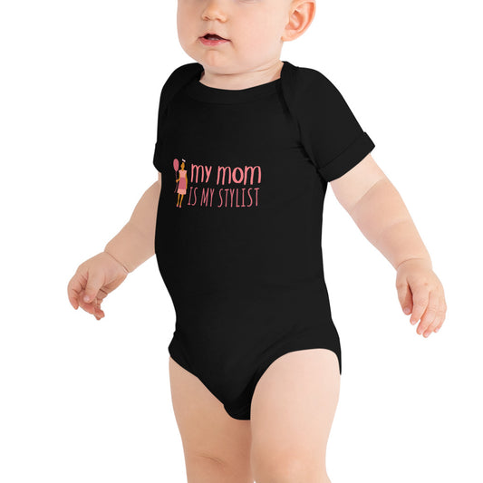 Baby T-shirt Bodysuit In My Mom Is My Stylist