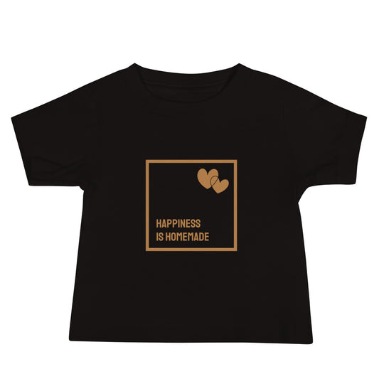 Baby T-shirt in Happiness Is Homemade