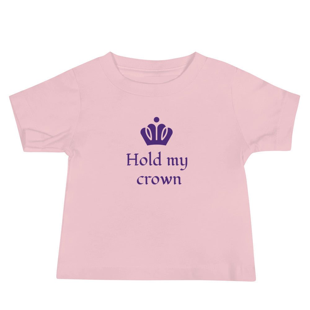 Baby T-shirt in Hold My Crown