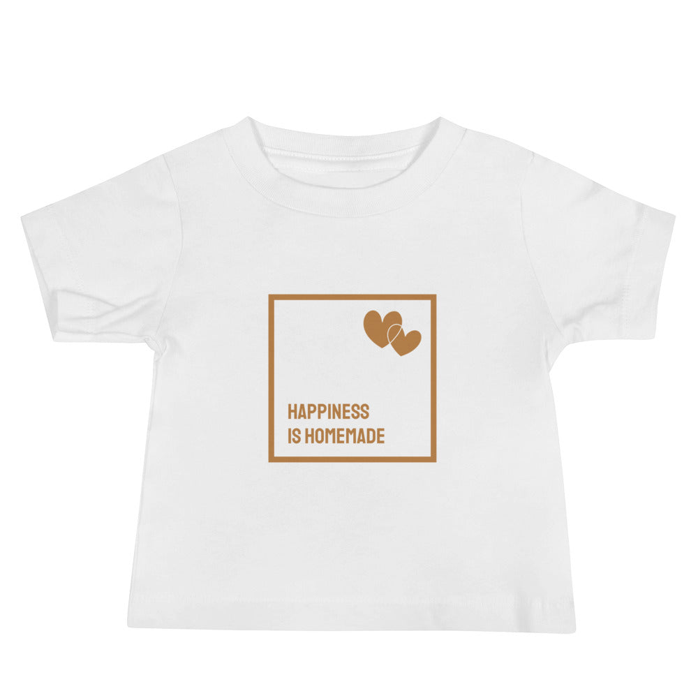 Baby T-shirt in Happiness Is Homemade