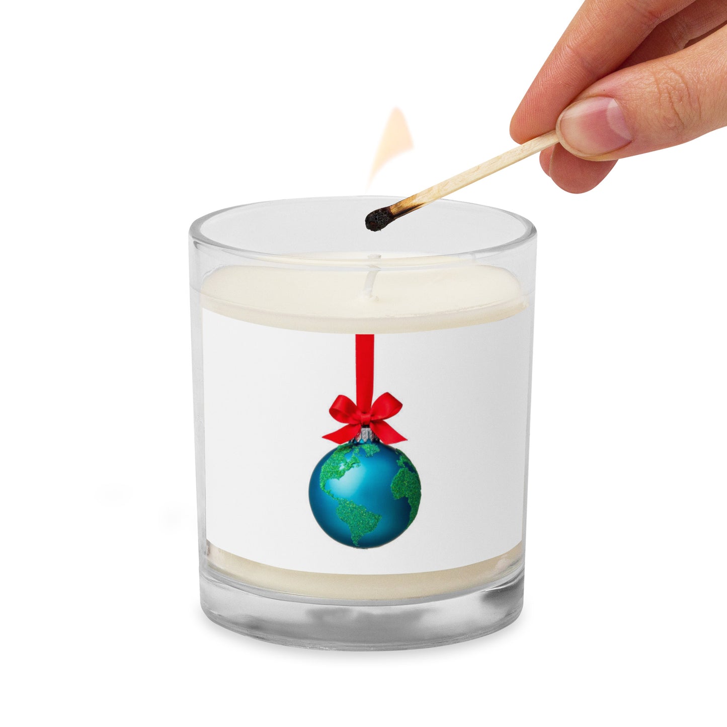 Holiday Candle Gift in Planet